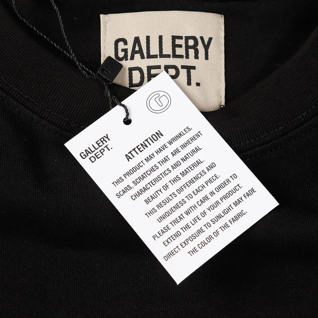 GALLERY.DEPT Summer new short-sleeved style No.: D3135#P106 Color: Black Pink White Size: S M L XL